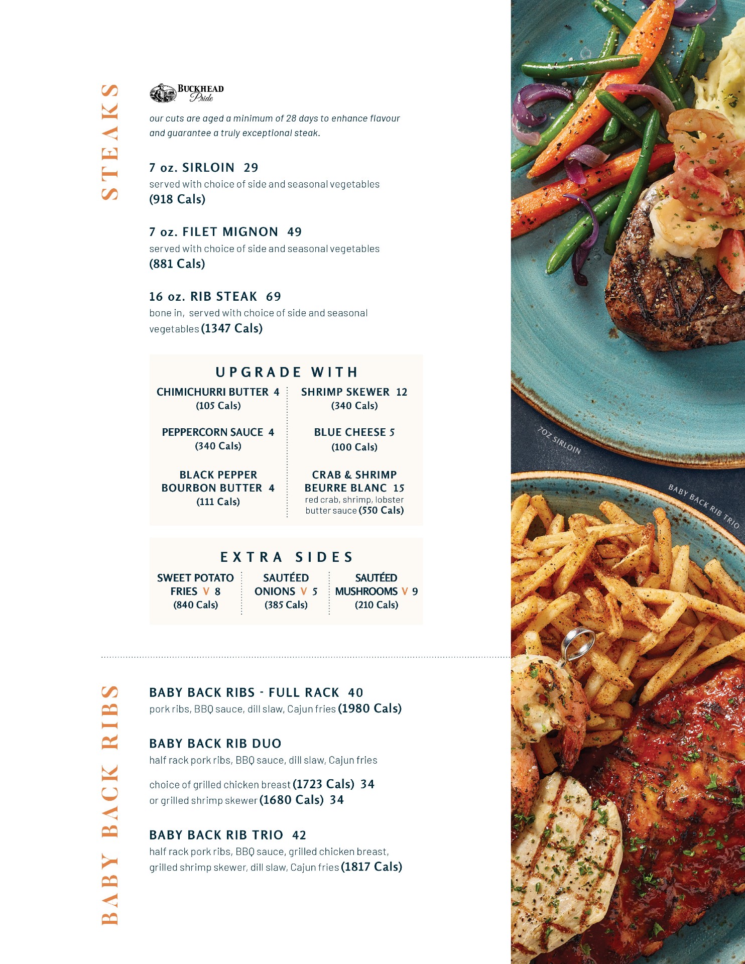 Food menu