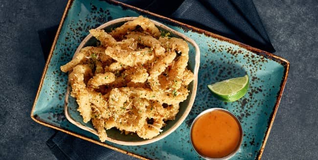 Coconut calamari